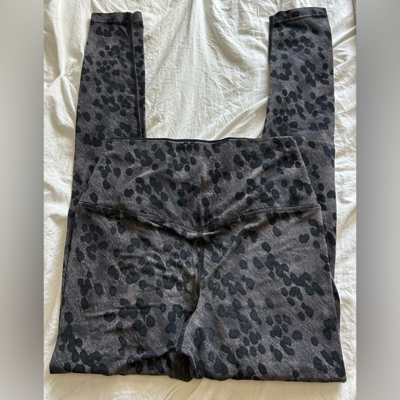 Splits59 Black and Gray Patterned Leggings small - Picture 3 of 4